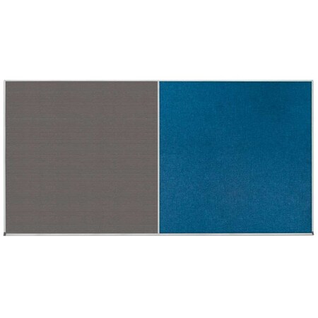 United Visual Products Enclosed Corkboard, 1 Door, 18"x24", 4" Fra UV3414-GOLD-APRICOT